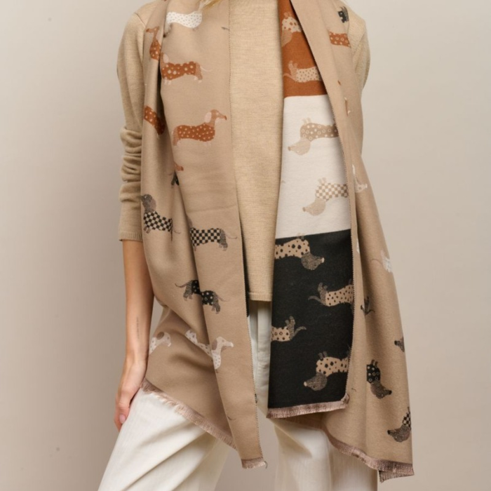 Tiger Tree | Latte Dexter Scarf Homing Instincts