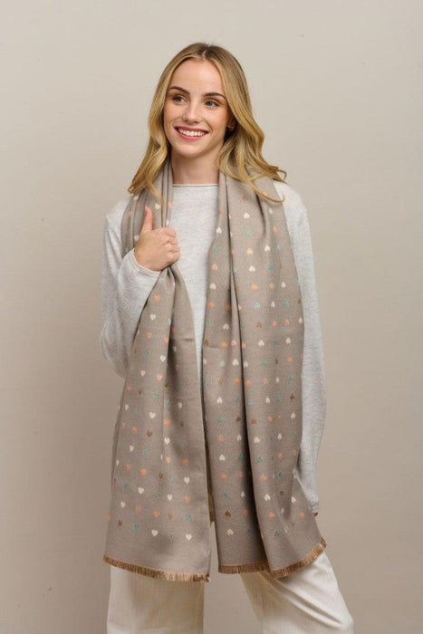 Tiger Tree | Mini Hearts Scarf 180x67cm Homing Instincts