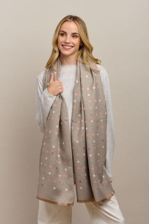 Tiger Tree | Mini Hearts Scarf 180x67cm Homing Instincts