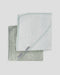 The Little Linen Company | Little Bamboo Baby Hooded Towels 2PK - Bayleaf