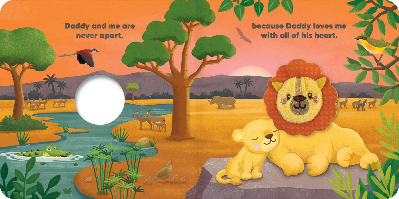Lake Press | Finger Puppet Book - Daddy and Me