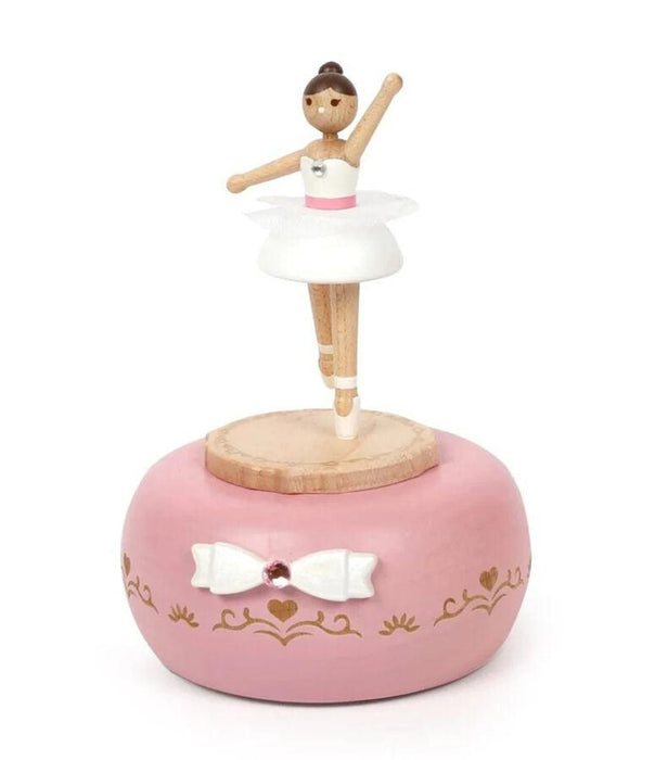 Wonderful Life | Wooden Ballet Girl Turn Round Music Box Homing Instincts