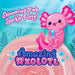 Crazy Aaron's | Amazing Axolotl Thinking Putty Shimmering Pink 4in