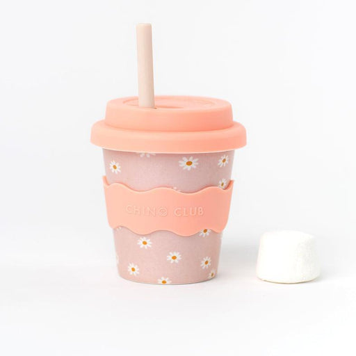 chinoclub | Pink Daisy Babychino Cup 4oz