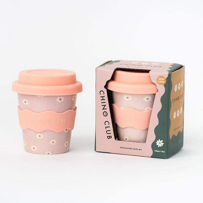 chinoclub | Pink Daisy Babychino Cup 4oz