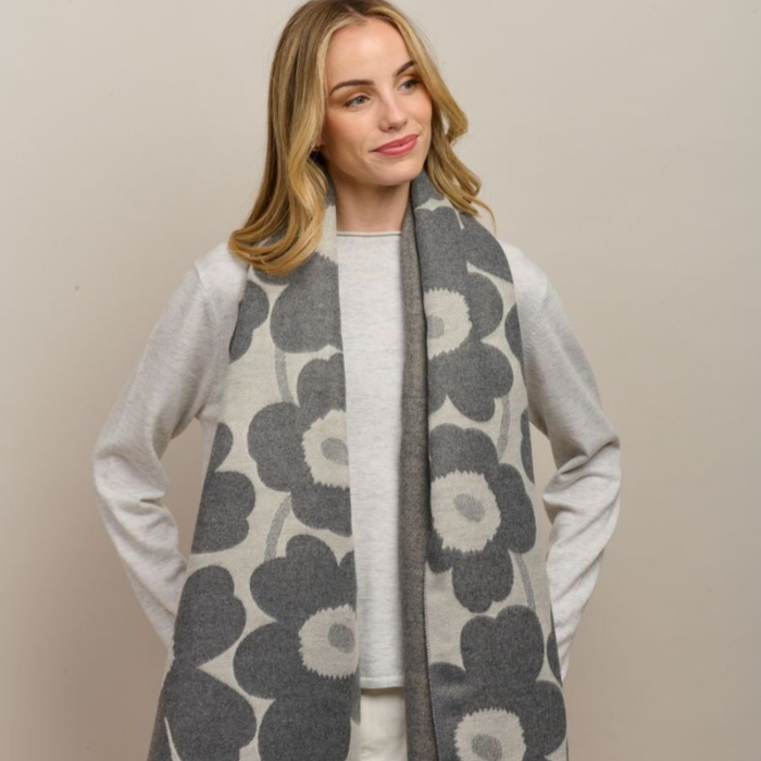 Tiger Tree | Grey Tall Poppy Scarf Homing Instincts