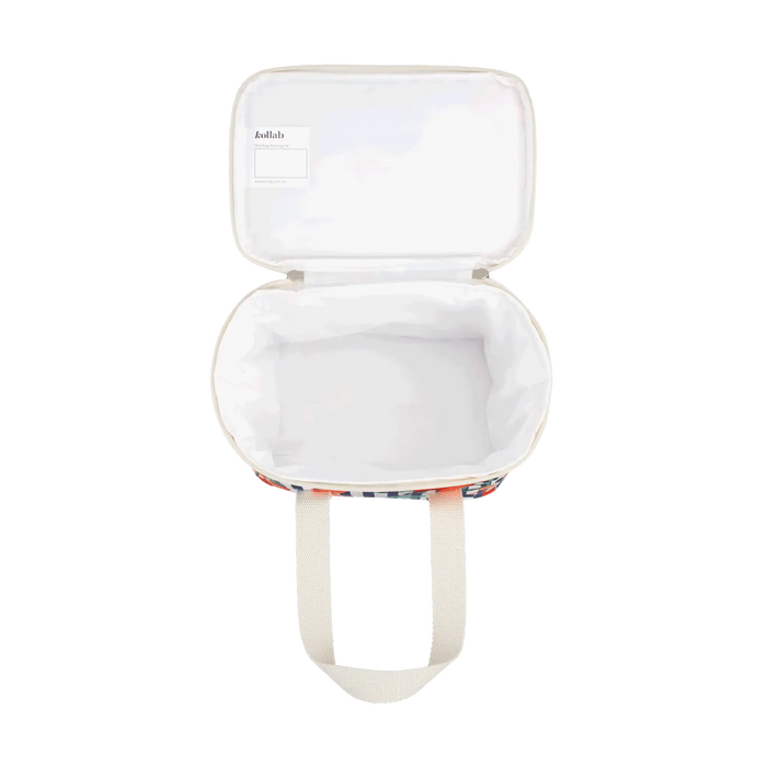 Kollab | Mykonos Holiday Lunch Bag Recycled Plastic 22cmx17.5cmx14.5cm