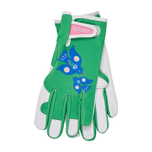 Annabel Trends | Sprout Goatskin Garden Gloves Printed Design