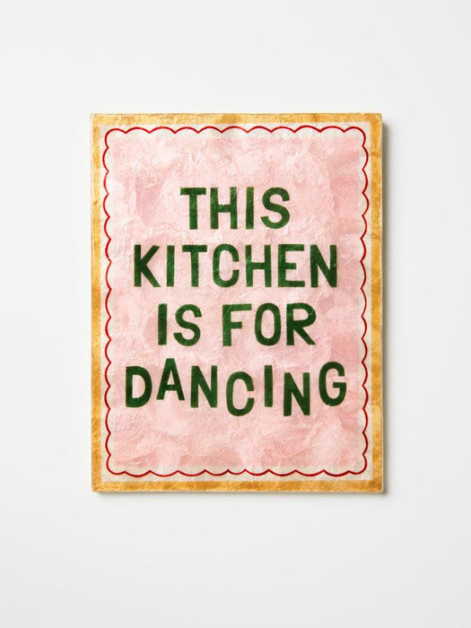 Jones & Co | Fun House Kitchen Tile Hand-Painted Capiz Shell Blush