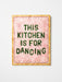 Jones & Co | Fun House Kitchen Tile Hand-Painted Capiz Shell Blush