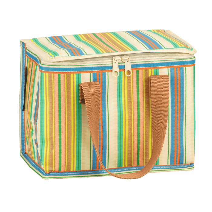 Kollab | Positano Insulated Lunch Bag Water‑Resistant Striped Design 22cm
