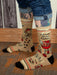 Blue Q | M-Crew Socks Barbecue Graphic