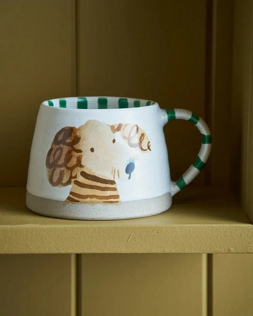 Robert Gordon | 4 Dogs & A Cat RGA x Carolyn Gavin Mug - Teddie