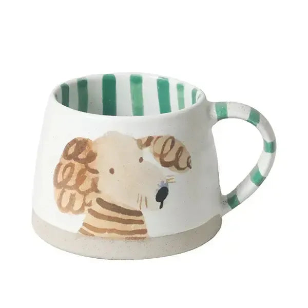 Robert Gordon | 4 Dogs & A Cat RGA x Carolyn Gavin Mug - Teddie