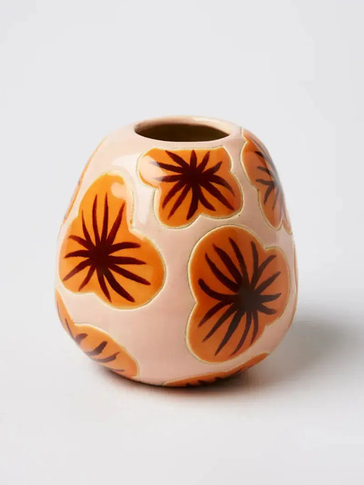 Jones & Co | Pollen Burnt Hibiscus Vase-Jones & Co-Homing Instincts