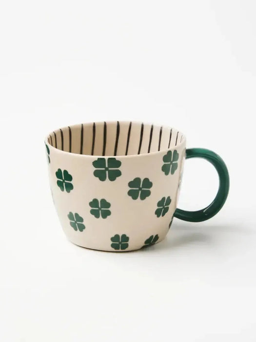 Jones & Co | Chino Mug Lucky Me Emerald Handle