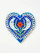 Jones & Co | Decorative Tile Capiz Shell Moon Blue Heart