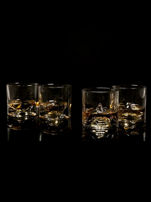 LIITON | Peaks Whiskey Glass 4P Set L20800
