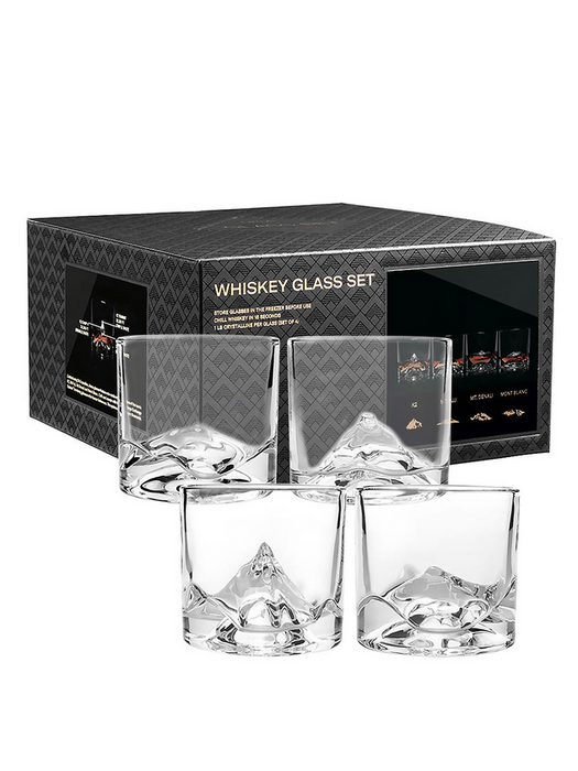 LIITON | Peaks Whiskey Glass 4P Set L20800