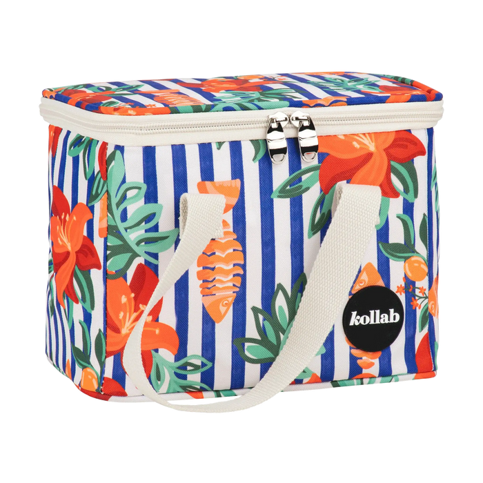 Kollab | Mykonos Holiday Lunch Bag Recycled Plastic 22cmx17.5cmx14.5cm