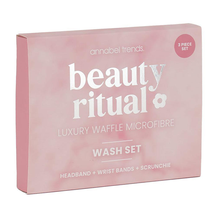 Annabel Trends | Luxury Waffle Wash Set Microfibre 4pc