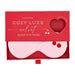 Annabel Trends | Cosy Luxe Velvet Eye Mask Cherry
