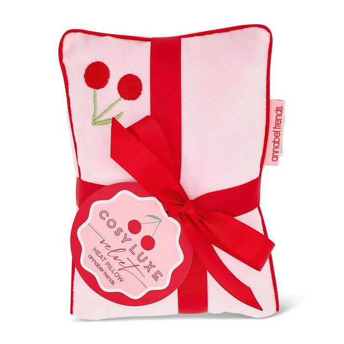 Annabel Trends | Cosy Luxe Heat Pillow Cherry Velvet