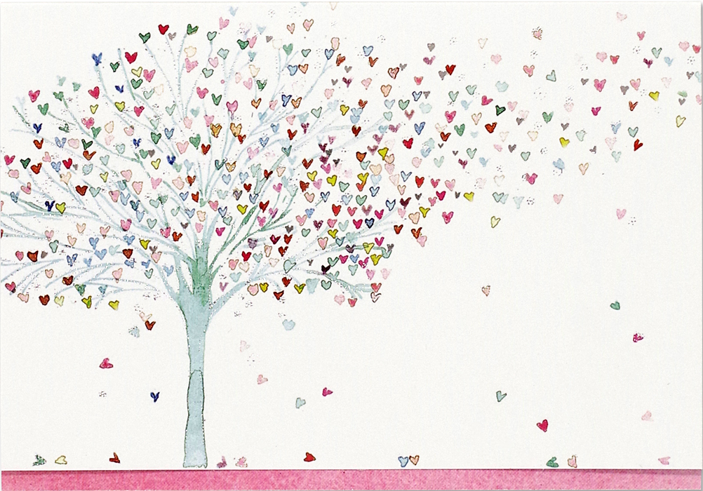 Peter Pauper Press | Tree of Hearts Note Cards