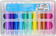 Peter Pauper Press | Studio Series Junior Shimmer Gel Crayons 12‑Count