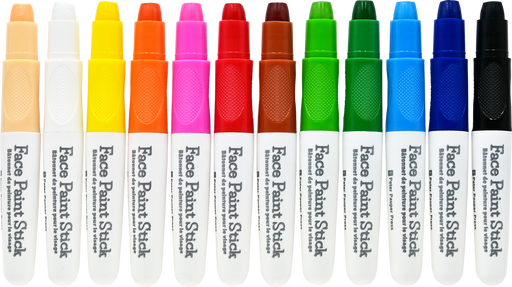 Peter Pauper Press | Studio Series Junior Face Paint Sticks (Set of 12)