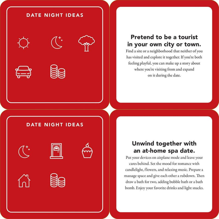 Peter Pauper Press | Couple's Date Night Scratch-Off Cards