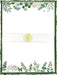 Peter Pauper Press | Eucalyptus Stationery – 30 Sheets & 24 Envelopes
