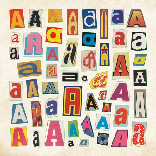 Peter Pauper Press | Ransom Notes Sticker Book Vintage Newspaper