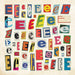 Peter Pauper Press | Ransom Notes Sticker Book Vintage Newspaper
