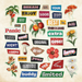 Peter Pauper Press | Ransom Notes Sticker Book Vintage Newspaper