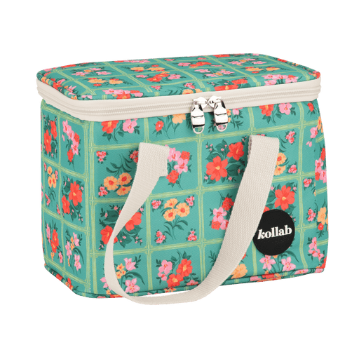Kollab | Vintage Patch Premium Insulated Reusable Eco-Friendly Holiday Lunch Bag