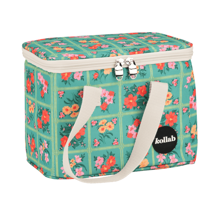 Kollab | Vintage Patch Premium Insulated Reusable Eco-Friendly Holiday Lunch Bag