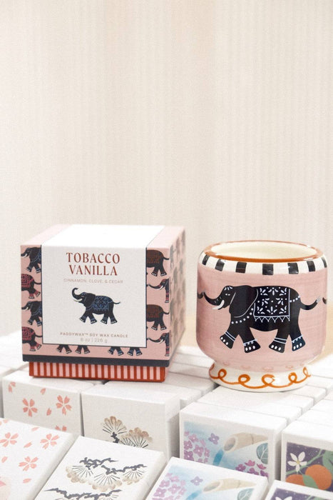 Paddywax | A Dopo Elephant Candle Tobacco Vanilla