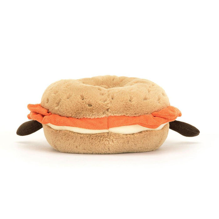 Jellycat | Amuseables Bagel Plush Toy – Soft Sesame‑Stitched Delight