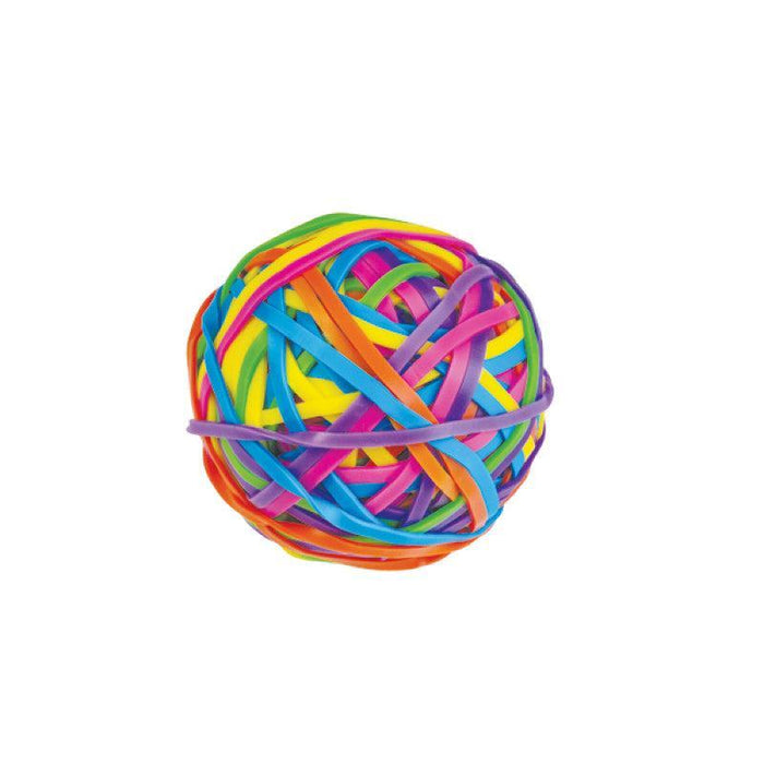 MDI | Multi Colours Rubber Band Ball Vibrant Assortment Desk Toy
