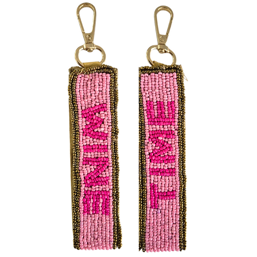 Zoda | Beaded Wine Time Handcrafted Keychain AC503 Accessory Homing Instincts
