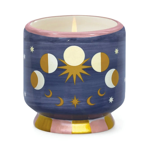 Paddywax | A Dopo 8oz Ceramic Candle "Moon Phases" - Jasmine & Rose-Paddywax-Homing Instincts