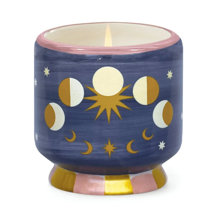 Paddywax | A Dopo 8oz Ceramic Candle "Moon Phases" - Jasmine & Rose-Paddywax-Homing Instincts