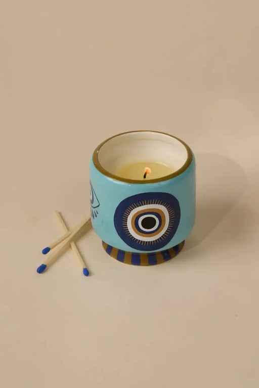 Paddywax | A Dopo 8oz Ceramic Candle "Eye" - Incense & Smoke-Paddywax-Homing Instincts