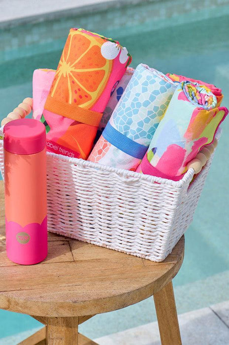 Annabel Trends | Good Vibes Sand Free Towel Pink Multi