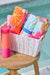Annabel Trends | Good Vibes Sand Free Towel Pink Multi