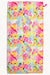 Annabel Trends | Good Vibes Sand Free Towel Pink Multi