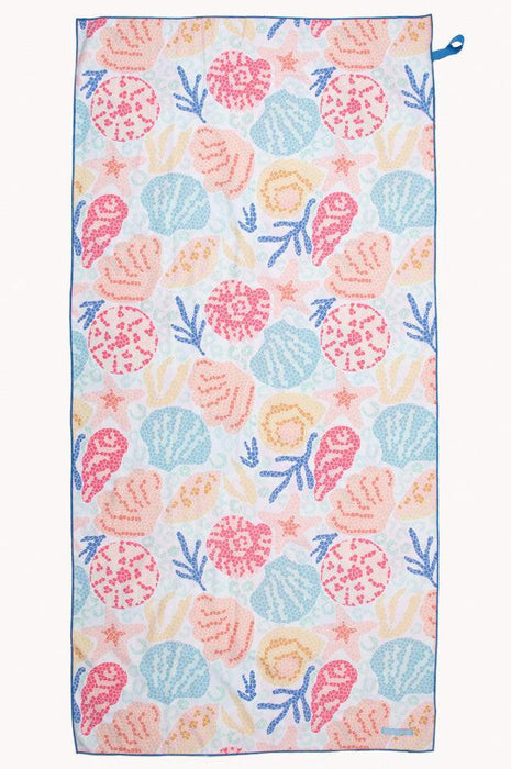 Annabel Trends | Shelly BeachSand-Free Towel Blue Multi