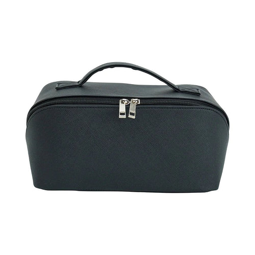 Annabel Trends | Toiletry Bag – Vegan Leather Double‑Zip, Three Colors