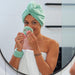 Annabel Trends | Luxury Waffle Hair Turban Dusty Pink
